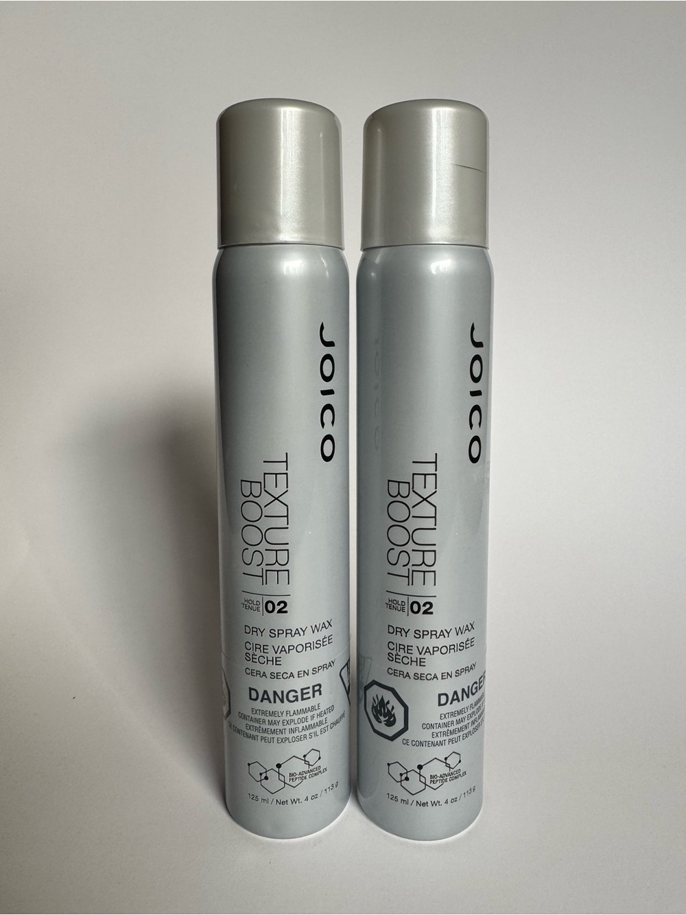 2 x Joico 02 Dry spray wax Texture Spray, New